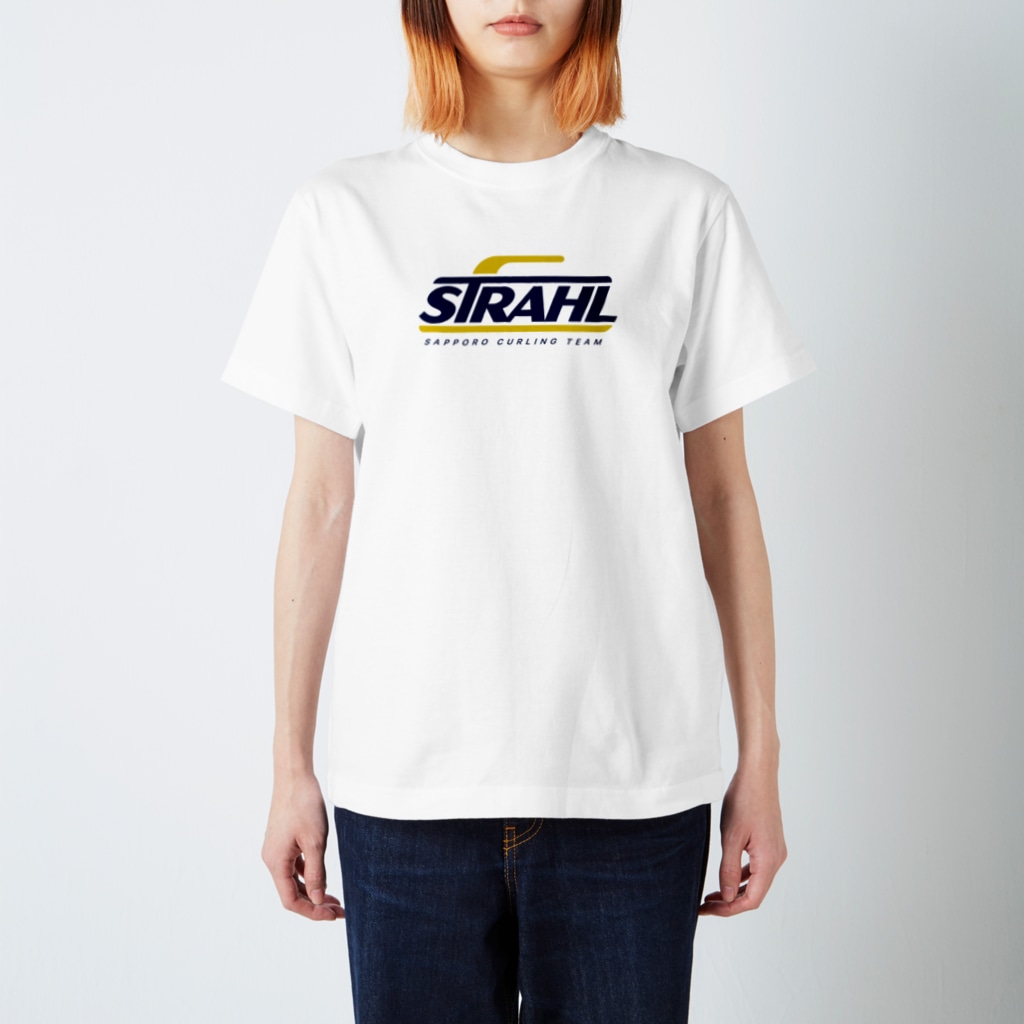 STRAHLオフィシャルグッズストアのSTRAHLタイポ Regular Fit T-Shirt