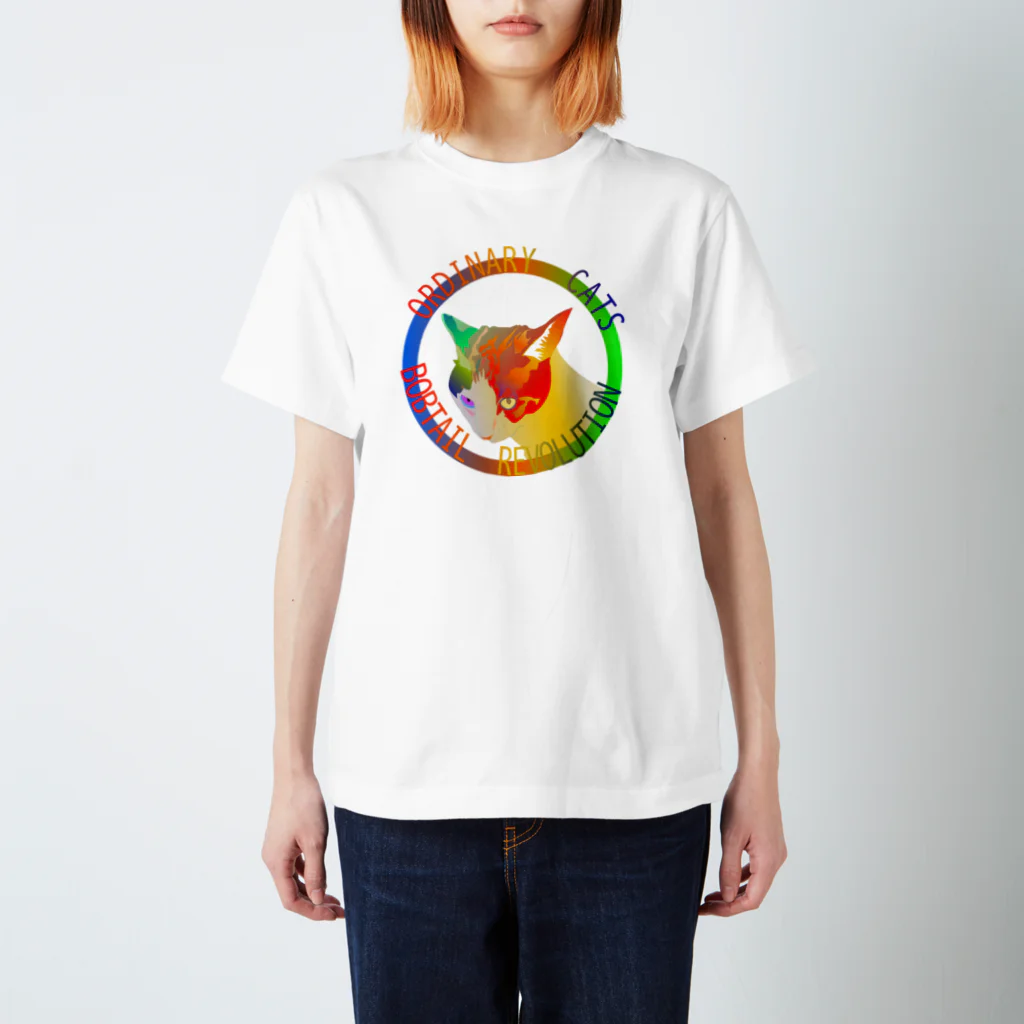 『NG （Niche・Gate）』ニッチゲート-- IN SUZURIのOrdinary Cats04h.t.(夏) スタンダードTシャツ