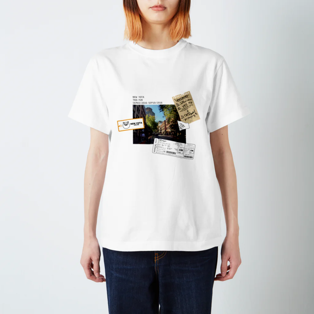 NEW YOTAのVancouver Trip スタンダードTシャツ