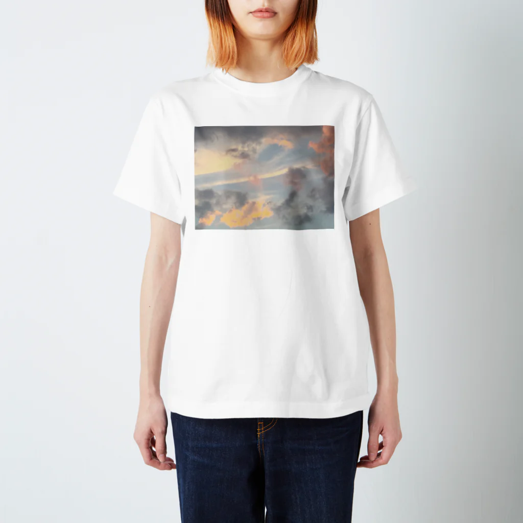 teturouhanamakiの雨上がりの空 Regular Fit T-Shirt