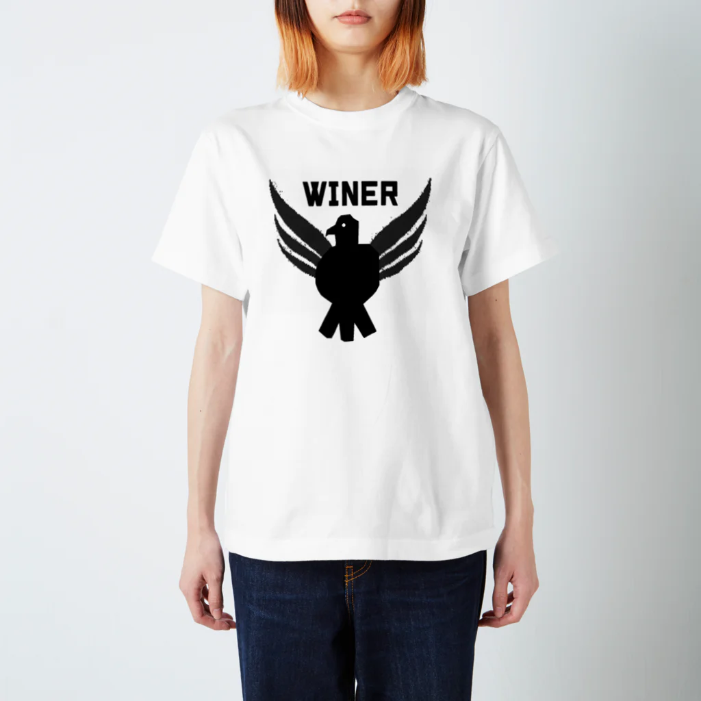 Danke Shoot CoffeeのWiner Hawk スタンダードTシャツ