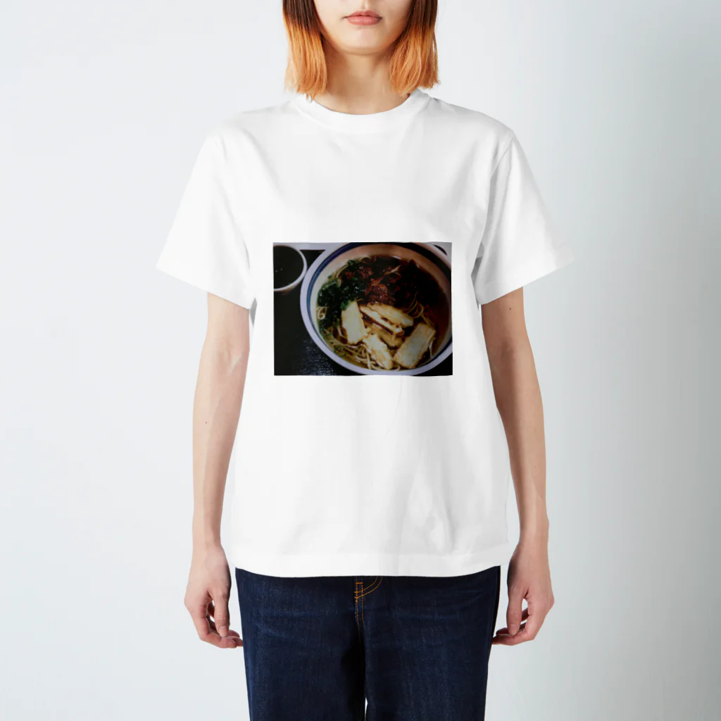 ＦＩＳＨＣＡＫＥの蕎麦 T スタンダードTシャツ