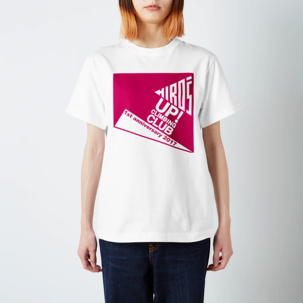 ヒローズアップ公式オンラインショップの1周年記念柄 スタンダードTシャツ