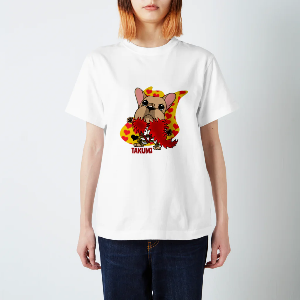 彩羽 匠 takumi irohaのわさイラスト スタンダードTシャツ