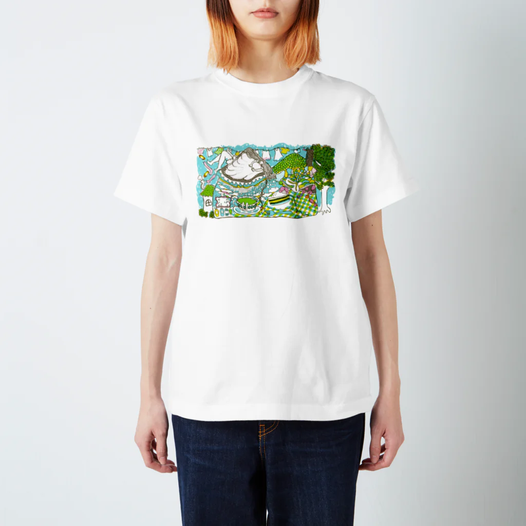 far from okのドールハウス スタンダードTシャツ