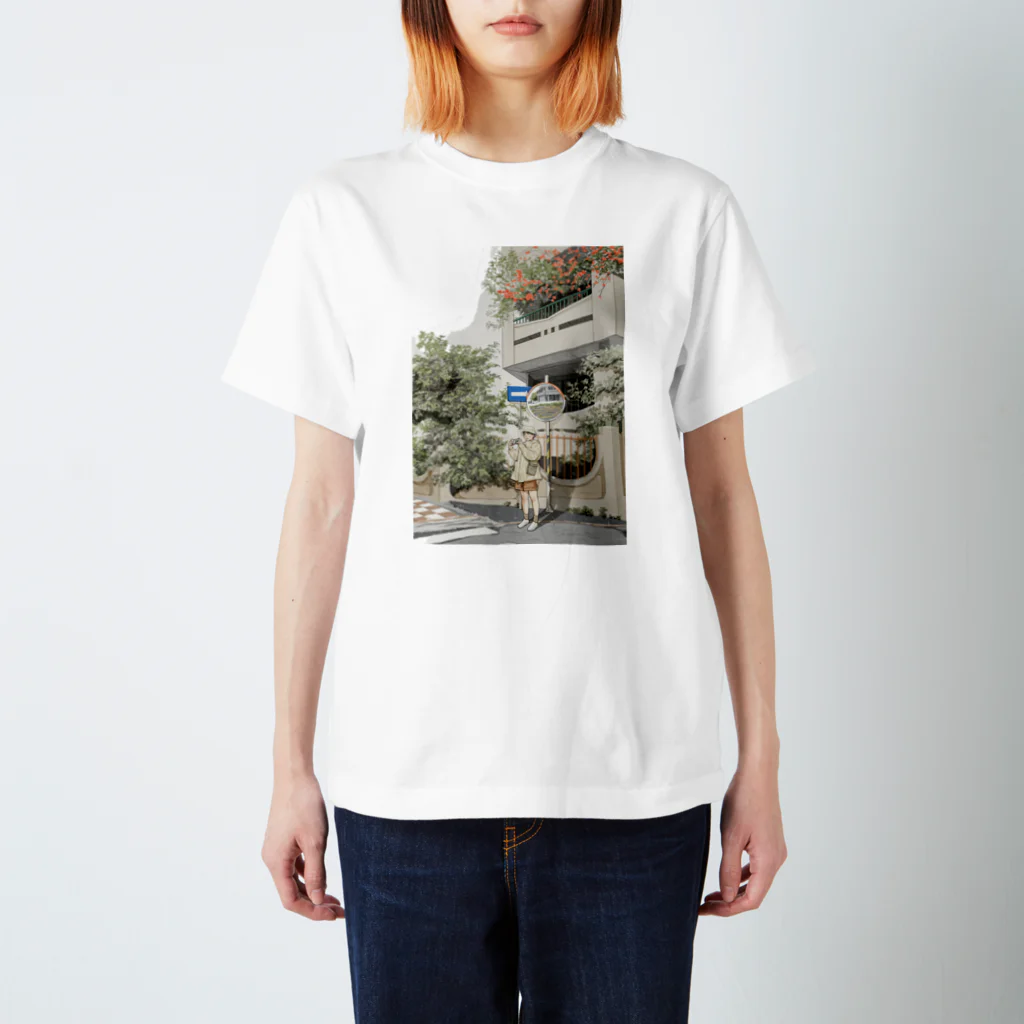 Gao Yan 高 妍の台湾路地裏散歩 Regular Fit T-Shirt