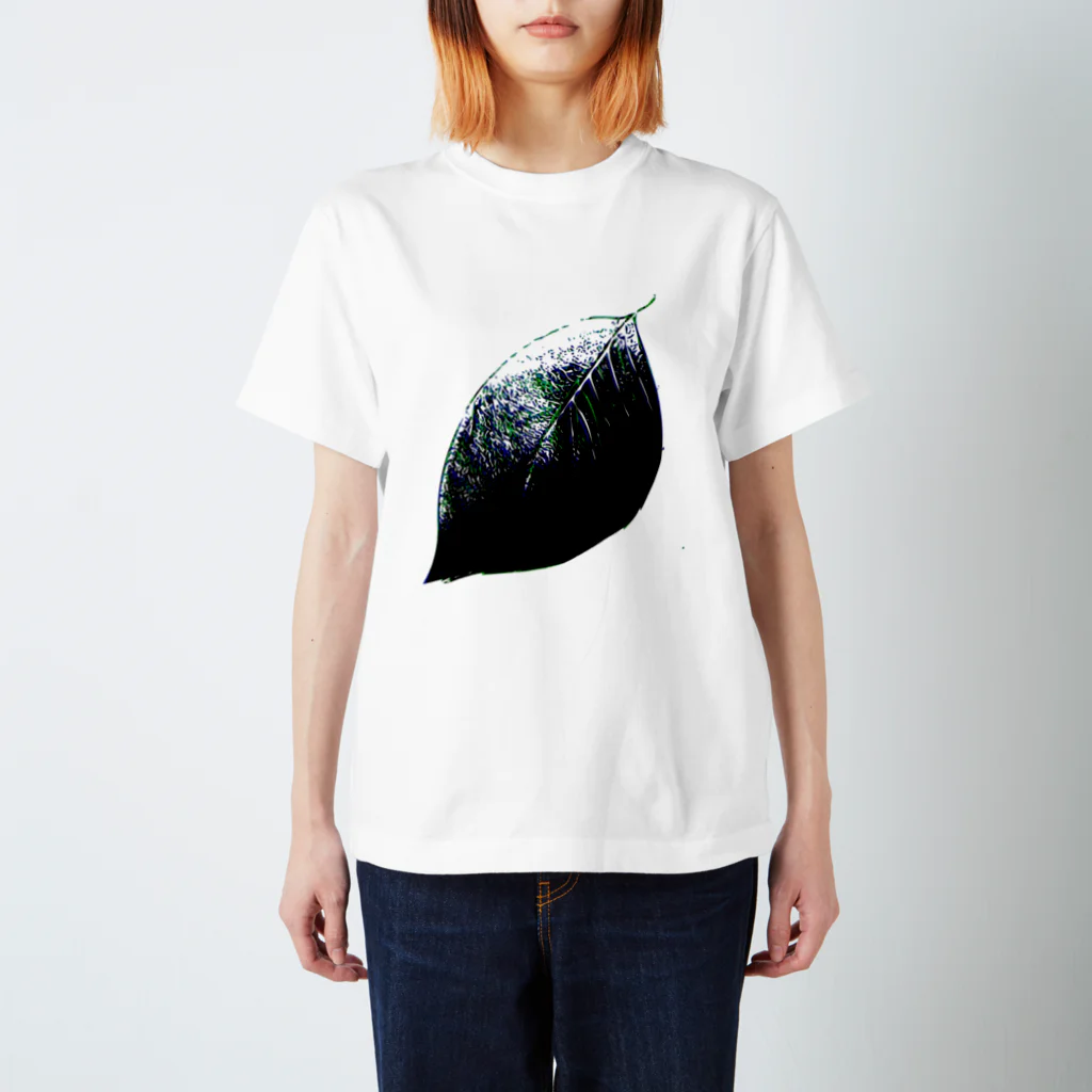 GreenTeaBreakのLeaf duo tone スタンダードTシャツ