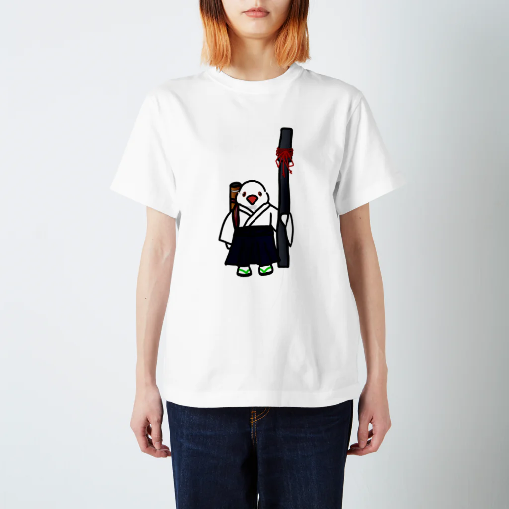 Lily bird（リリーバード）の弓道部んちょ ロゴなし スタンダードTシャツ