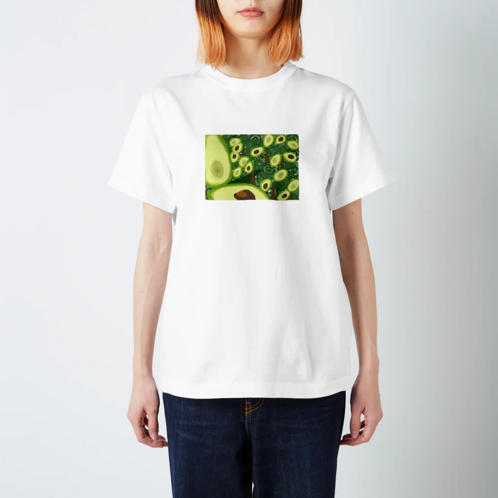 すずきゆうかのアボカドの森 スタンダードTシャツ