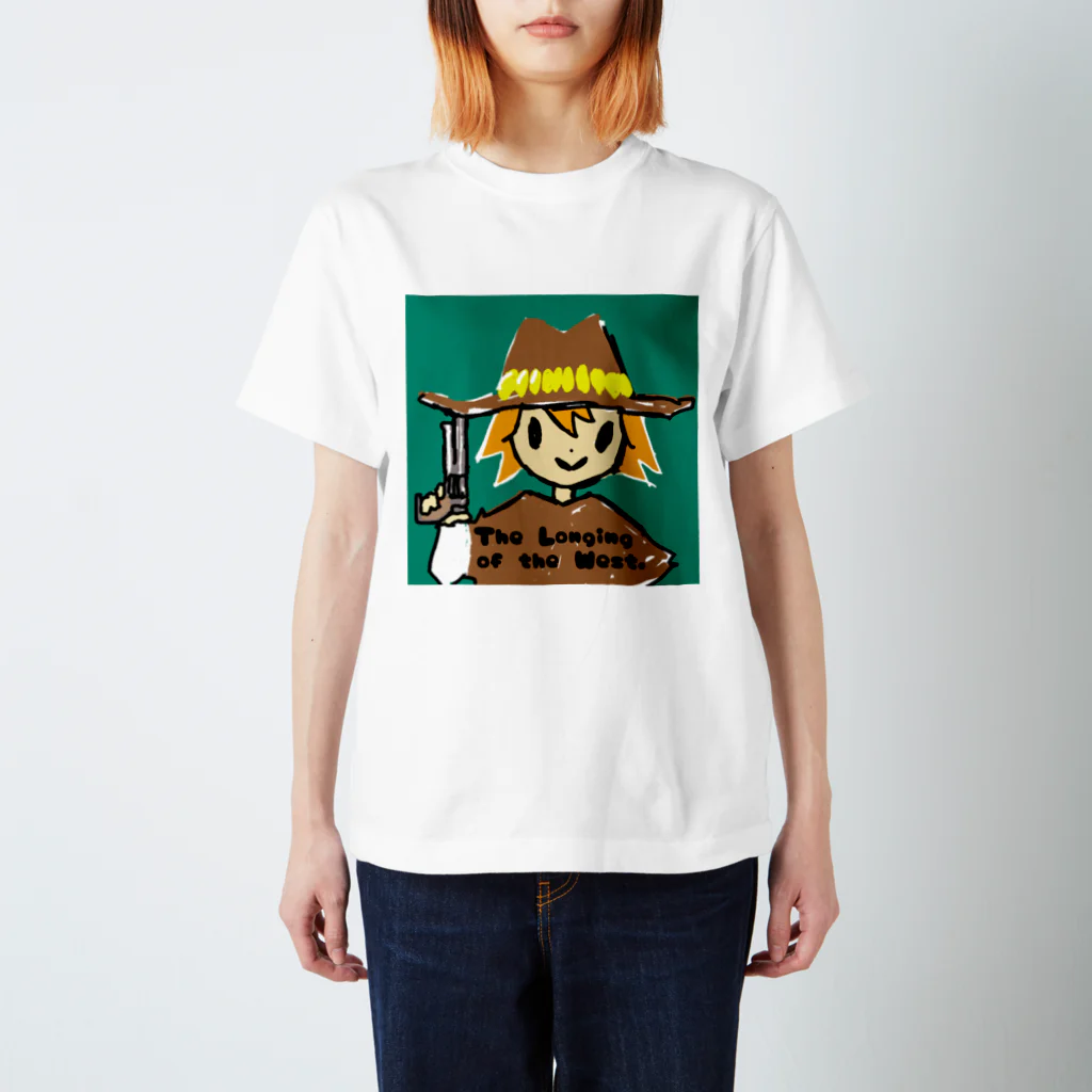 masayuki oosonoの西部の憧れ スタンダードTシャツ