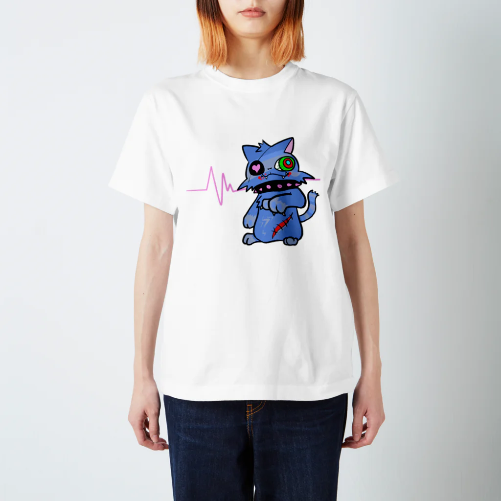 いくたの部屋のイカレねこ Regular Fit T-Shirt