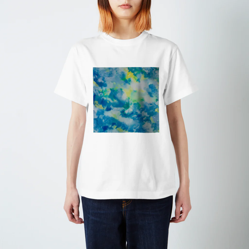 kany8ito(ｶﾆｴｲﾄ)のshine of the sea スタンダードTシャツ