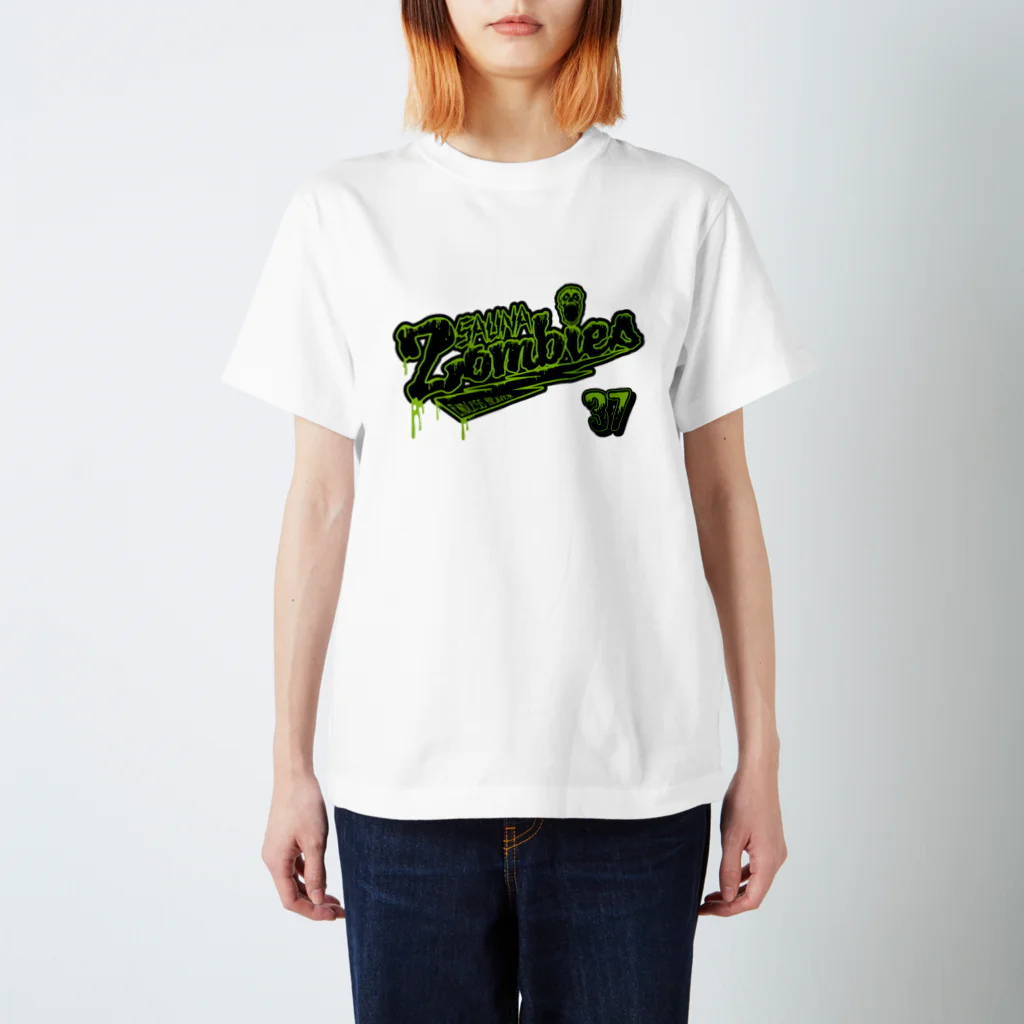 SAUNA ZOMBIESのSAUNAZOMBIES -BASEBALL T - スタンダードTシャツ