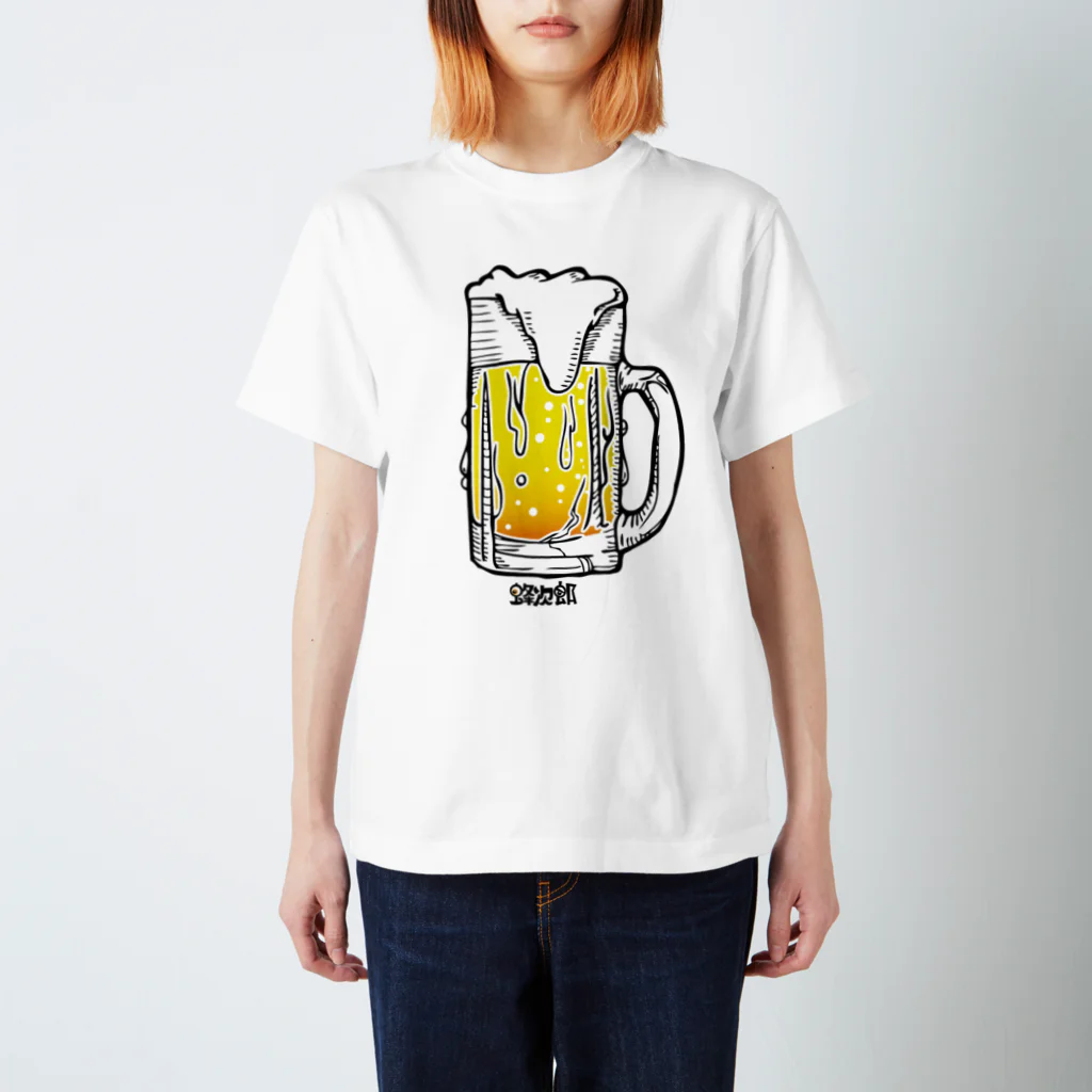 蜂次郎チャンネルのビール大好き！ スタンダードTシャツ