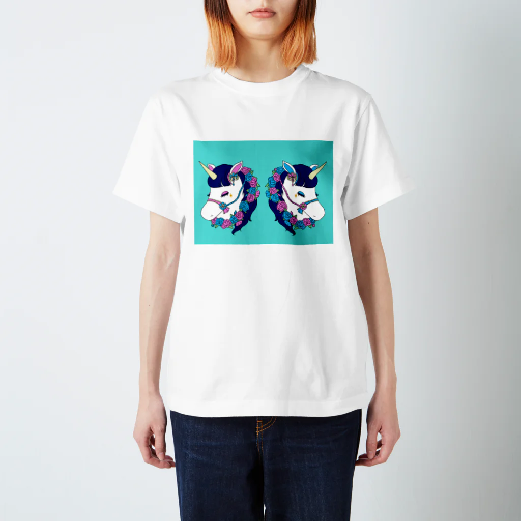 🌙レオナ🦄のユニコーン スタンダードTシャツ