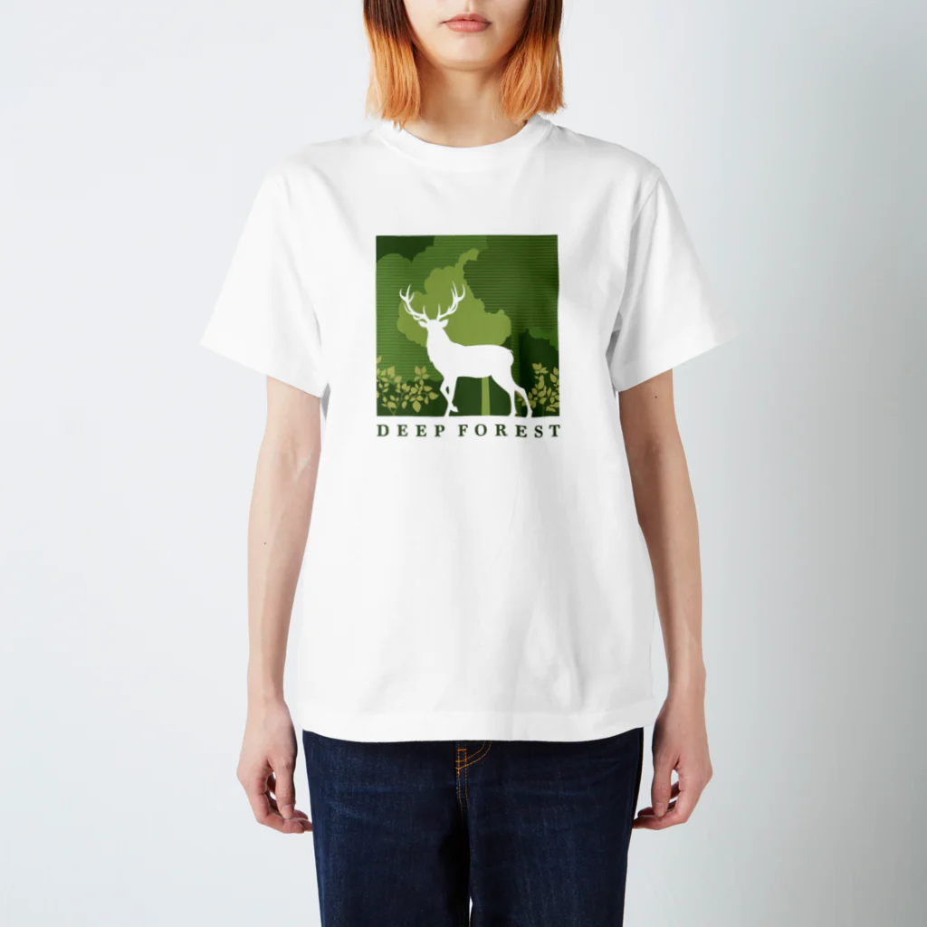 Red Rubber BallのDeep Forest スタンダードTシャツ