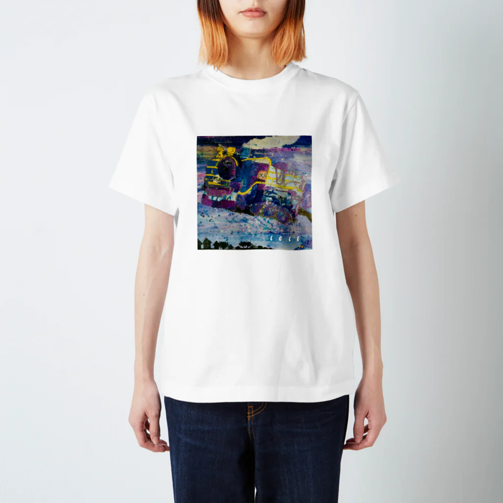 NanaCoco10  ナナココの銀河鉄道　水彩画 Regular Fit T-Shirt