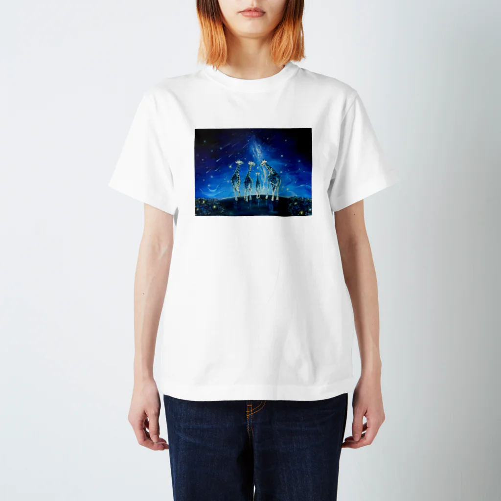 きりんとうの夜灯行進 スタンダードTシャツ