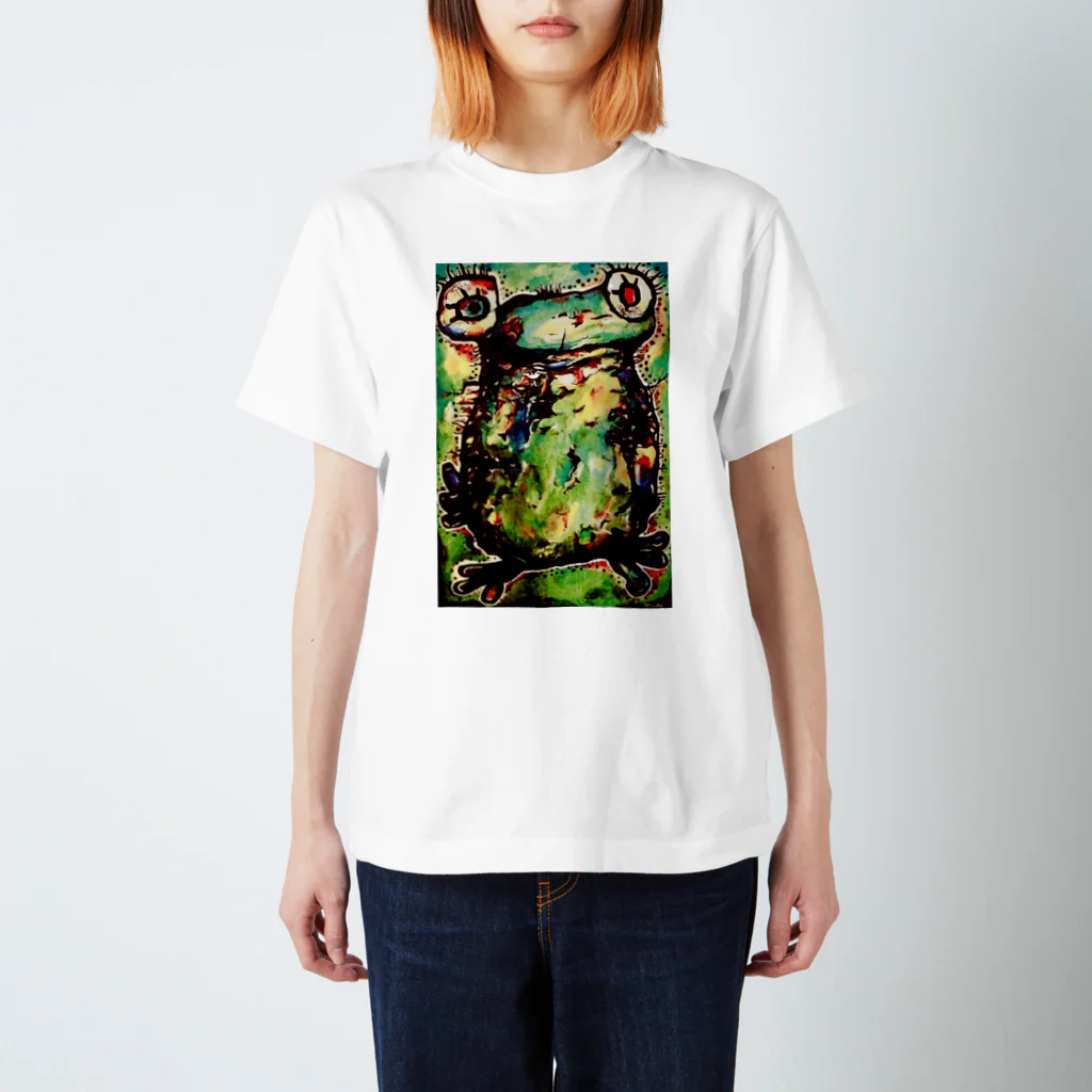 FUNAMIKI ARTのPeace Frog スタンダードTシャツ