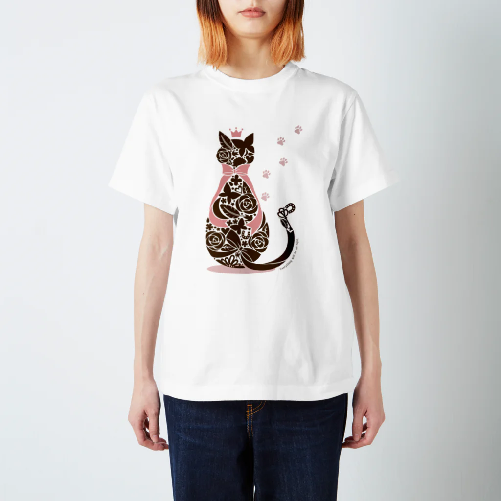 ＊　minanico　＊　Nagato Saori 's shopのラッキーキャット Regular Fit T-Shirt