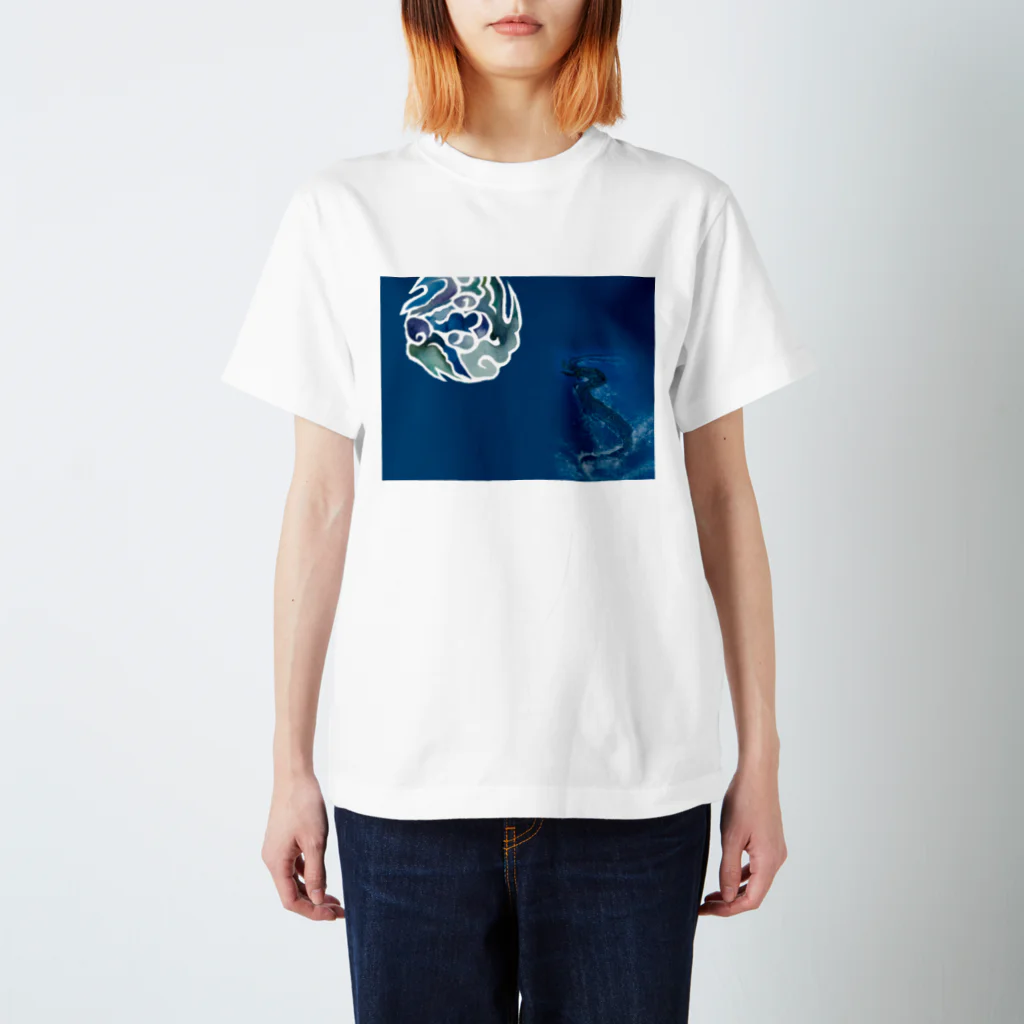 WAMI ARTのタツやミツチに力得て スタンダードTシャツ