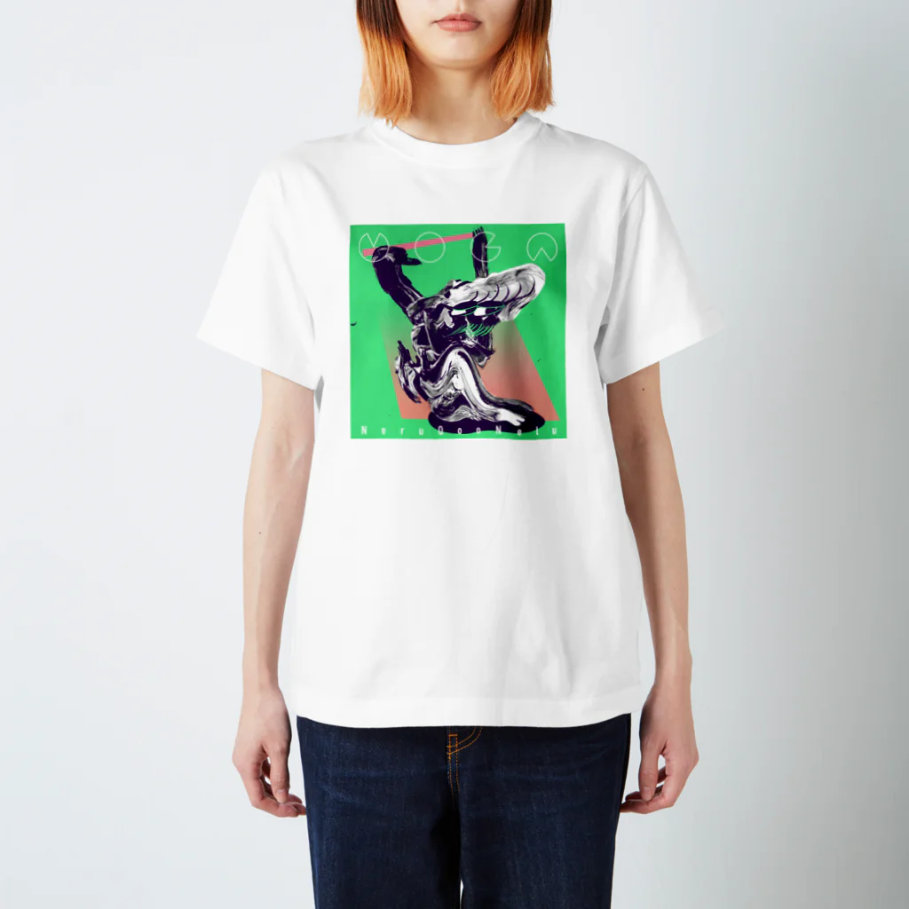 NeruQooNeluのNQN YOGA ART T-shirts Regular Fit T-Shirt