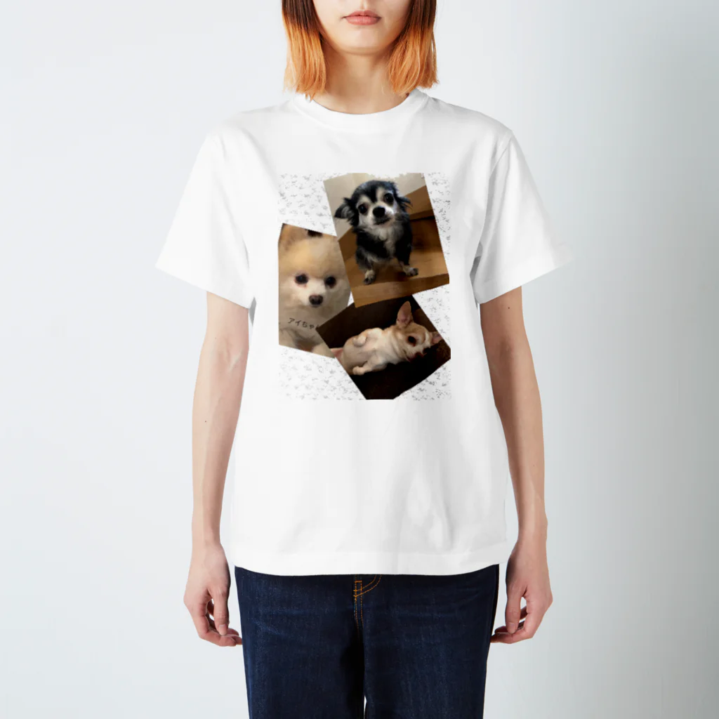 ししくん工房の愛犬たち スタンダードTシャツ