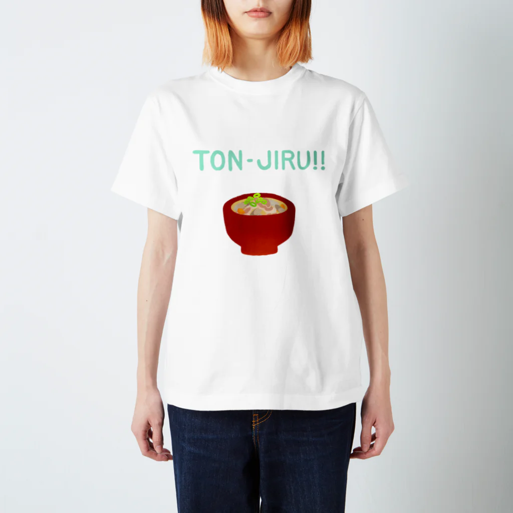 藻っこのTON-JIRU！！ Regular Fit T-Shirt