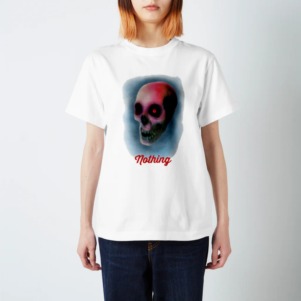 Hello810のNothing Skull  スタンダードTシャツ