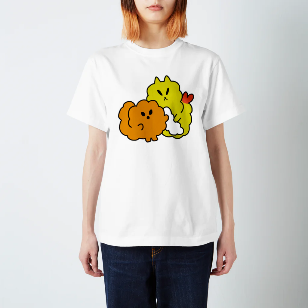 かなもけんのおしゃれな揚げ物姉弟 スタンダードTシャツ