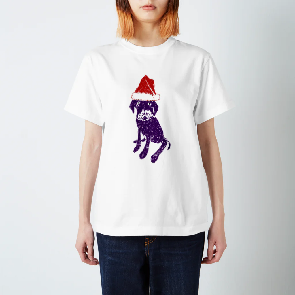 NIKORASU GOのクリスマス＠かわいいチョコラブ Regular Fit T-Shirt
