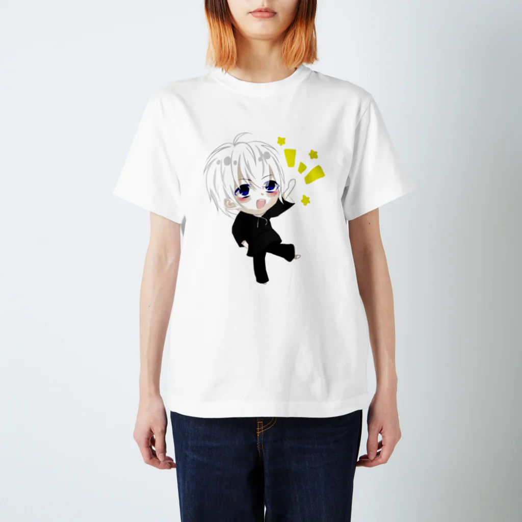 憂羽グッズ ショップのミニ憂羽TシャツPart2. Regular Fit T-Shirt