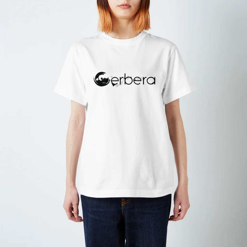 Gerbera/444INC SHOPのGerbera LOGO スタンダードTシャツ