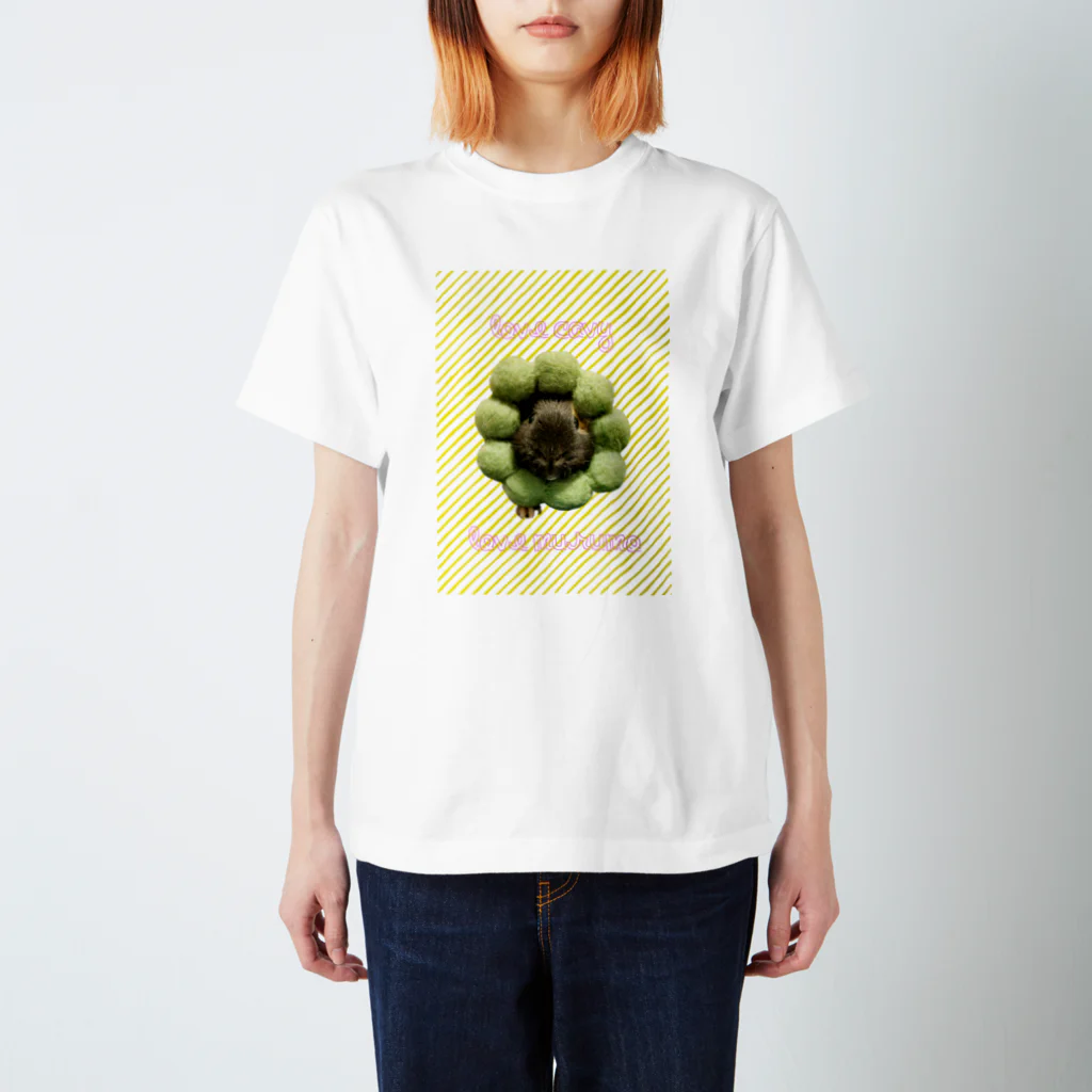 popcorn_jumpのlove むるも Regular Fit T-Shirt