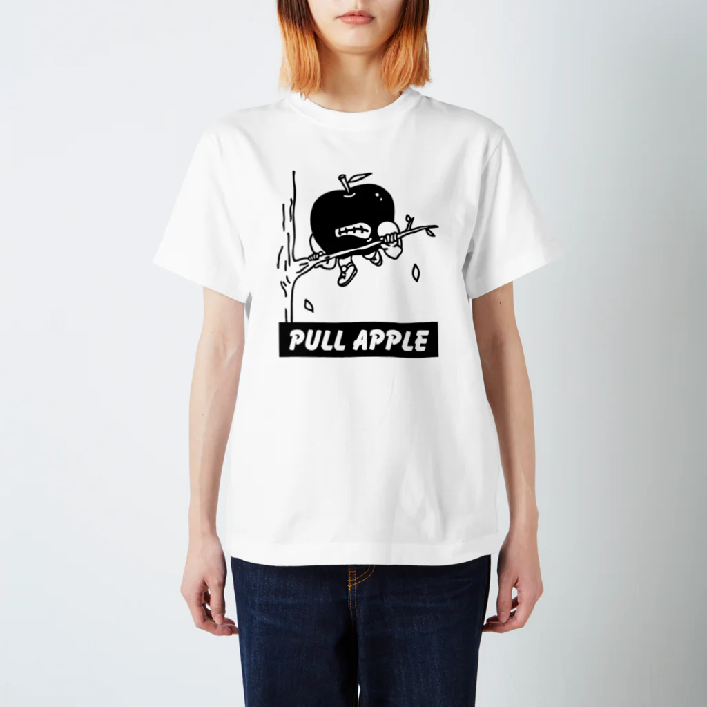 グッディーの懸垂やろうぜ！のPULL APPLE【カラーを選択できます】 スタンダードTシャツ