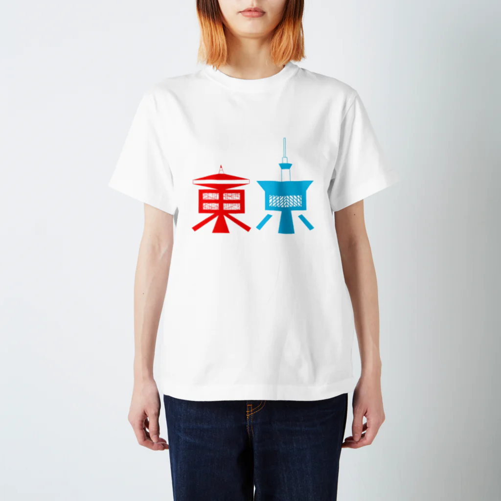 fukoのtokyo スタンダードTシャツ