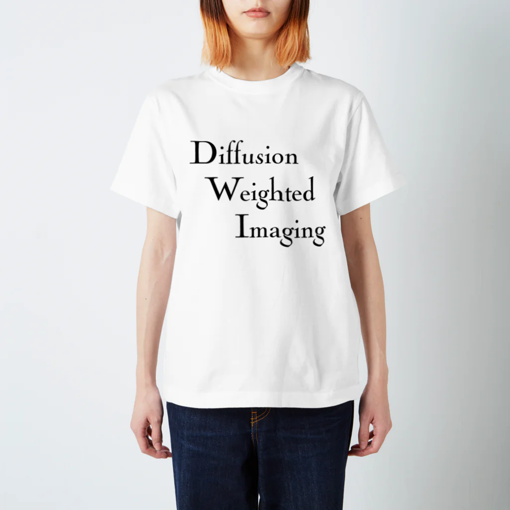 RadiwearworksのDWI 拡散強調画像Tシャツ スタンダードTシャツ