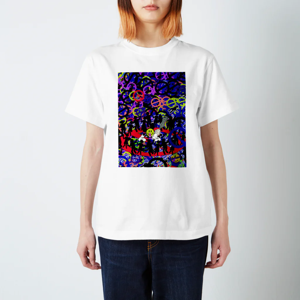 PONKOTSU FICTION のRelease!!!!!!! スタンダードTシャツ