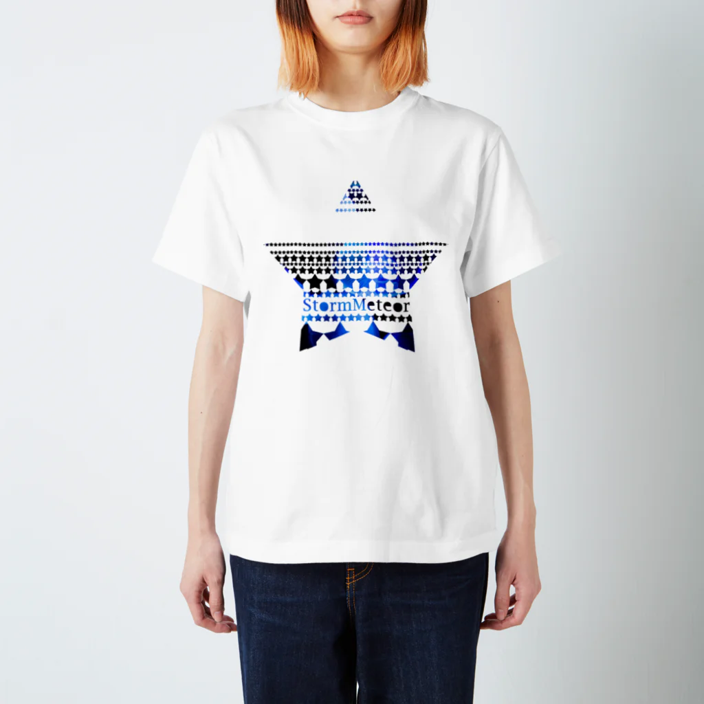 StormMeteorの星と星とくらげ スタンダードTシャツ