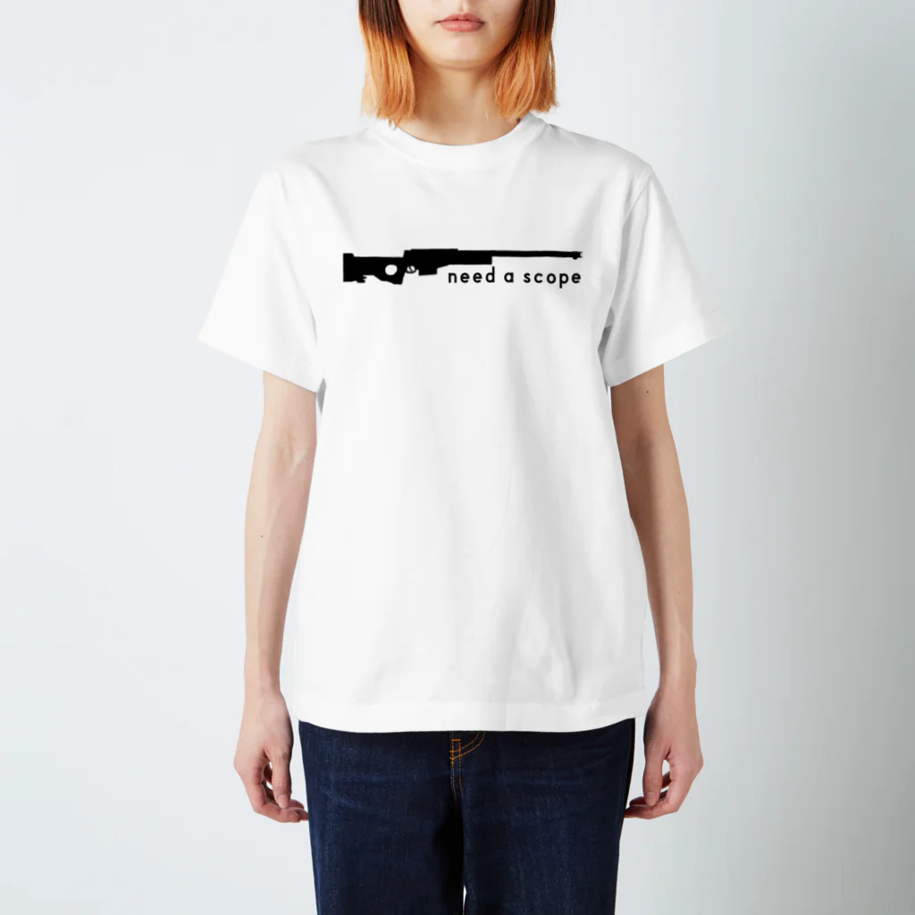 Plastic-Earthのneed a scope スタンダードTシャツ