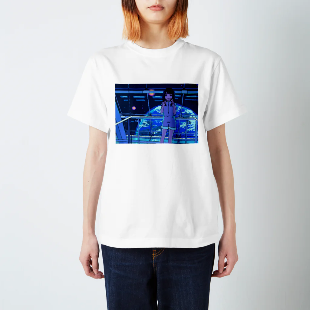 Yuki Nanamiのハロー、新しい惑星 スタンダードTシャツ