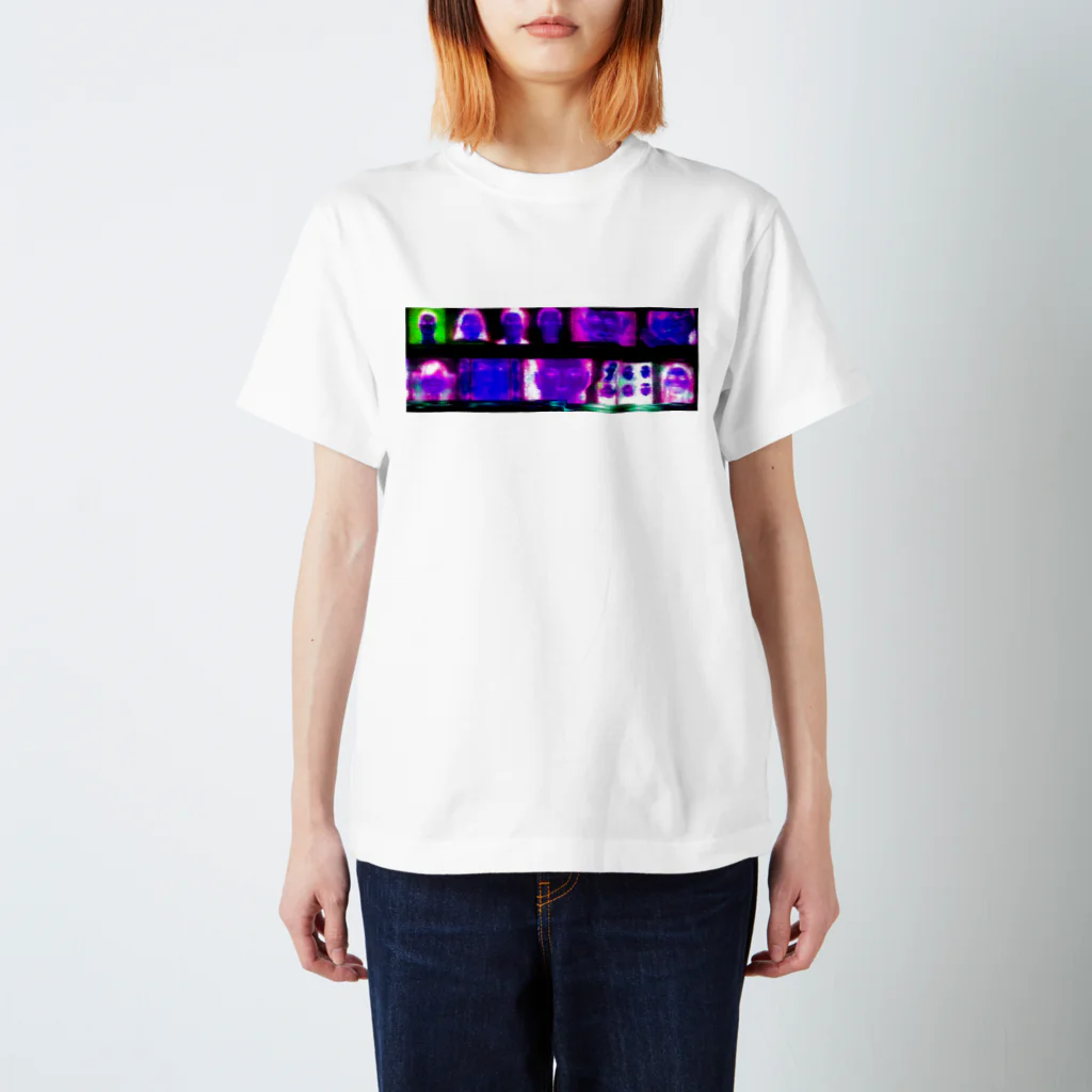 kairi nagashimaのfaceface_3 スタンダードTシャツ