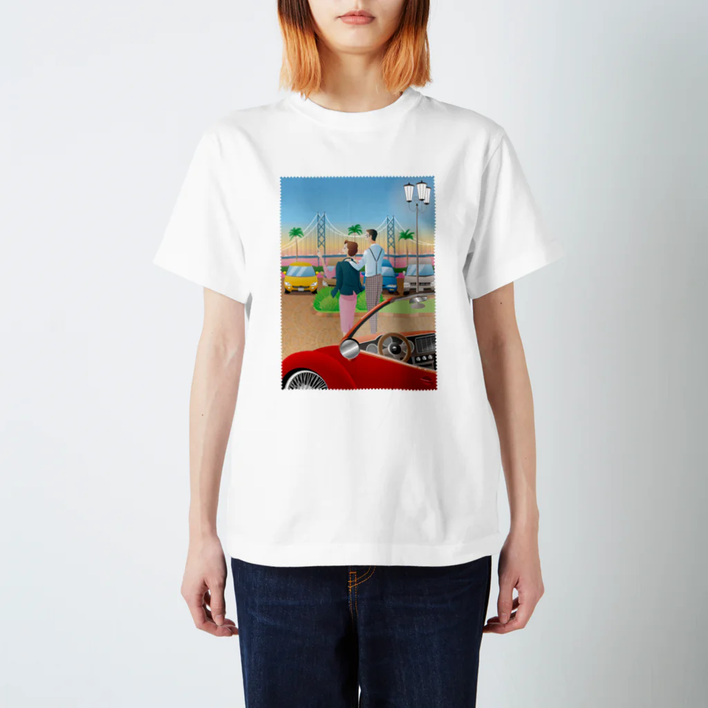 ShiancrealのSunset Drive スタンダードTシャツ