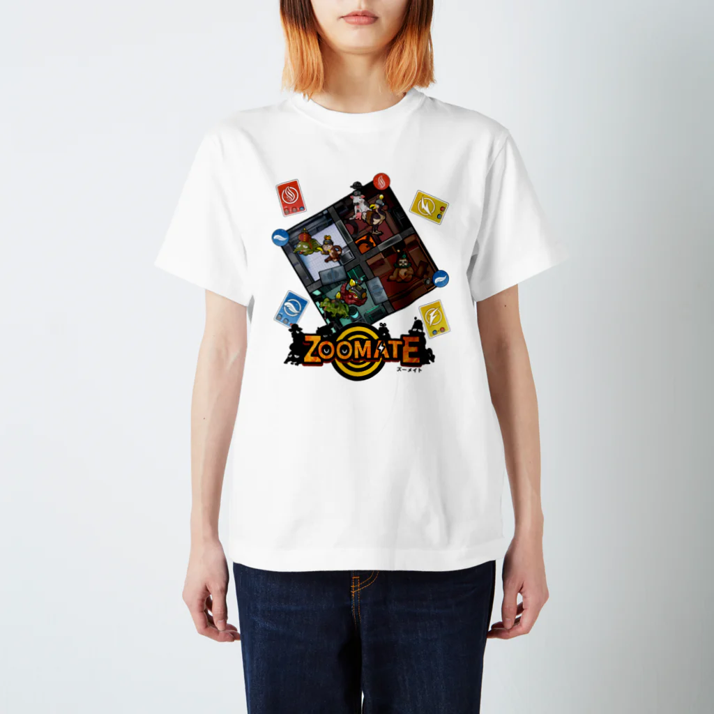 INTELLIGENT MONKEYのズーメイト(タイプA) Regular Fit T-Shirt