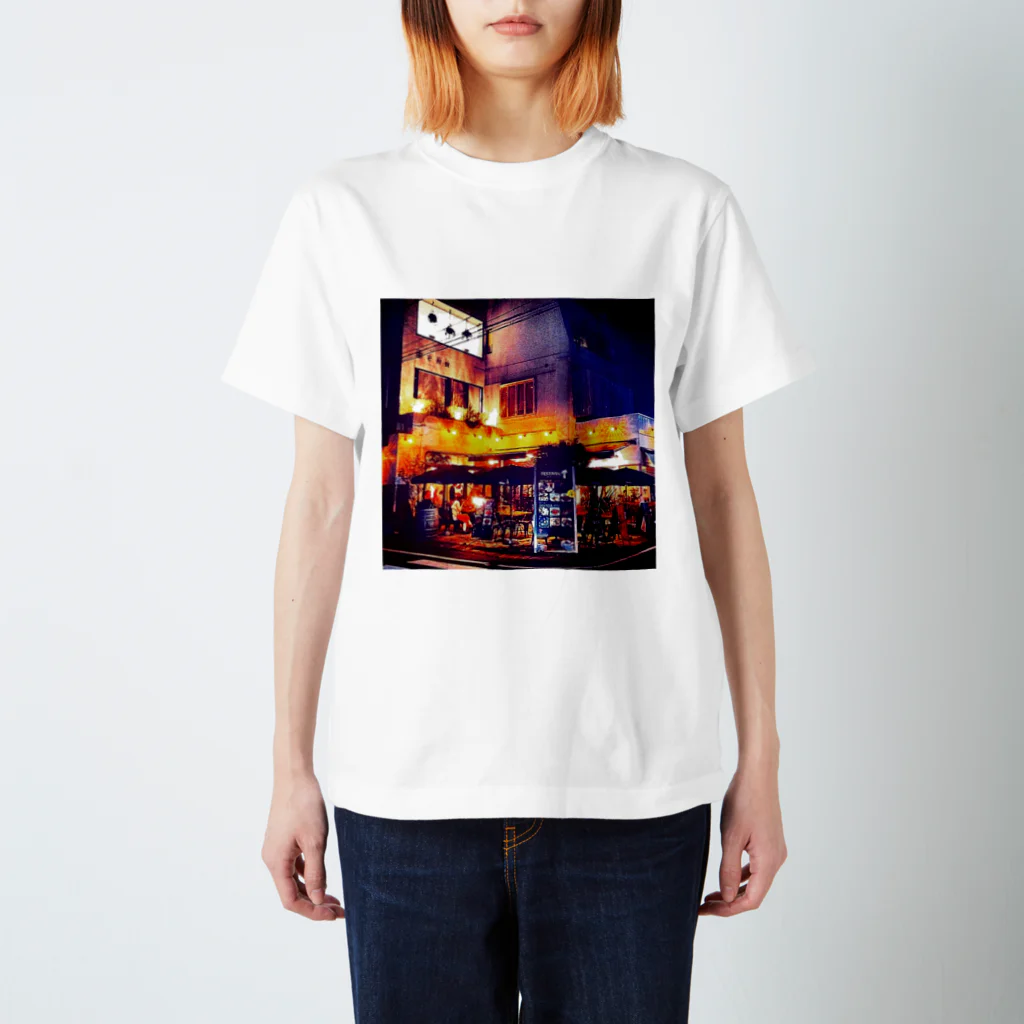 aoki_tanの夜のカフェ スタンダードTシャツ