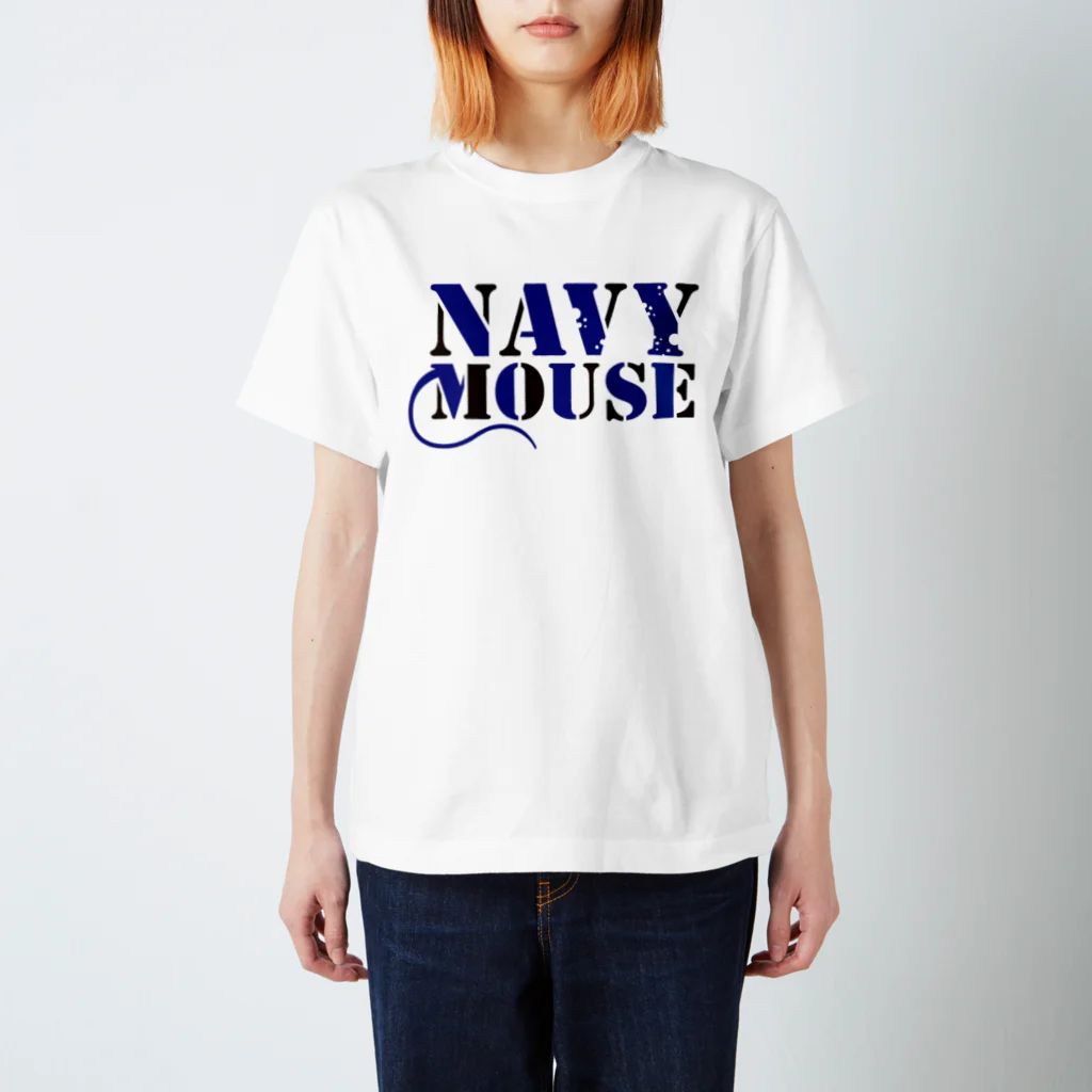 サトウマナミのNAVY MOUSE Regular Fit T-Shirt