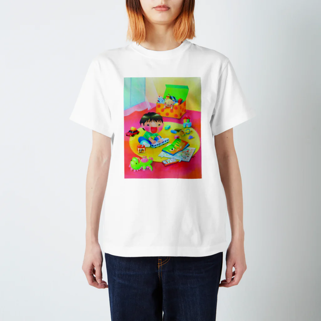 らせんゆむのらせんゆむの ぼくのすきなもの Regular Fit T-Shirt