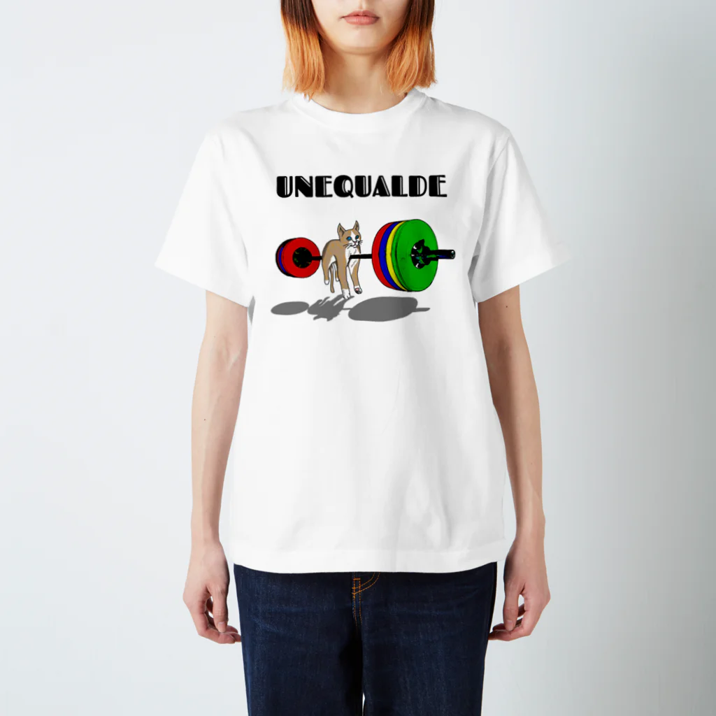 UNEQUALED/VERTEXの猫 Regular Fit T-Shirt