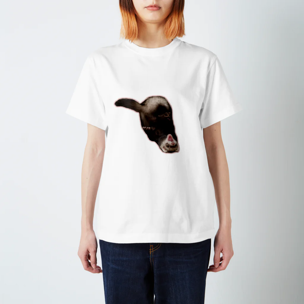 jordanniのlittle shopの逆さまのキキ Regular Fit T-Shirt