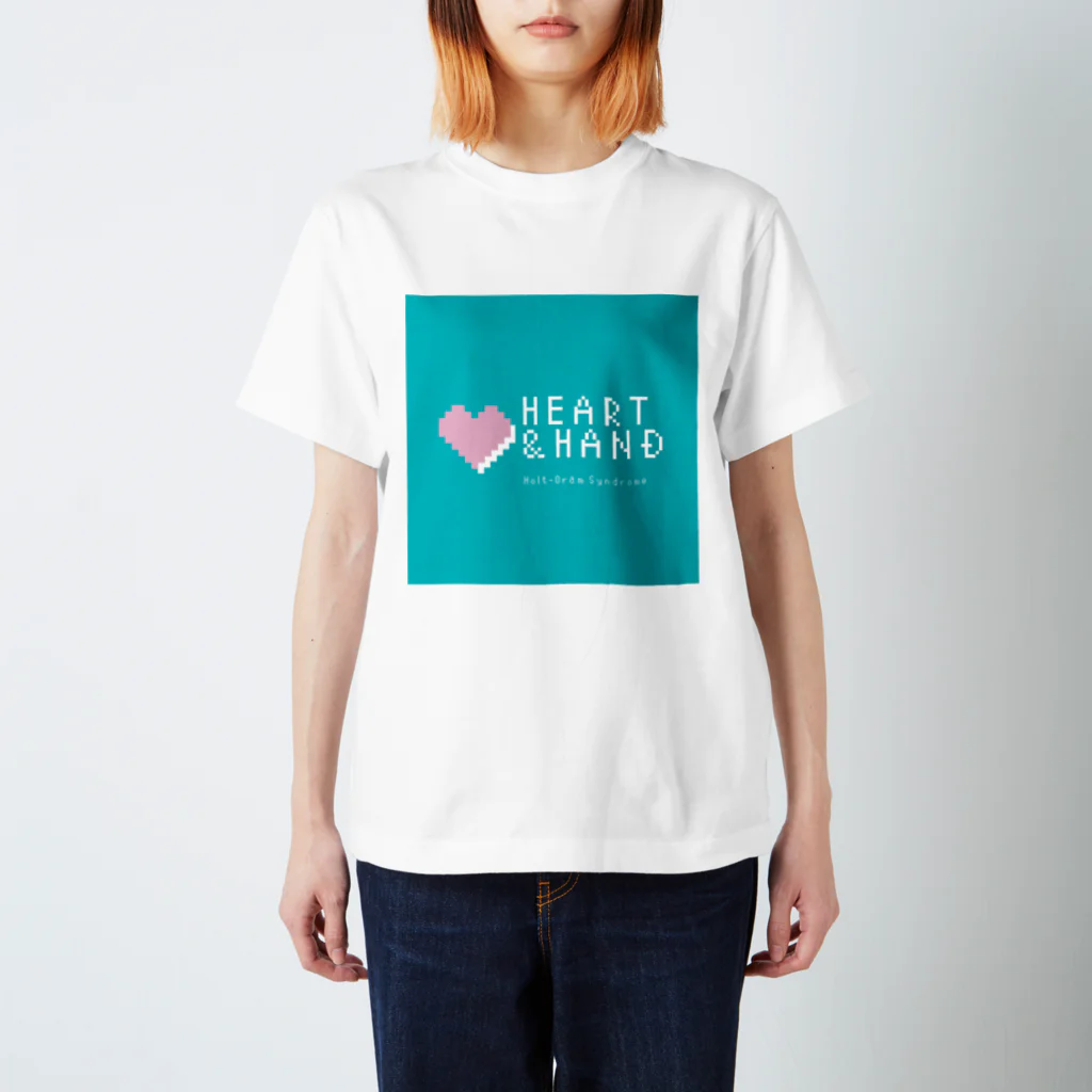 ハート&ハンドのHeart & Hand のややグリーンオリジナルアイテム スタンダードTシャツ